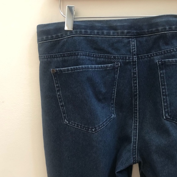 J Jill Stretch Cropped Ankle Jeans Size 12 - Picture 3 of 6